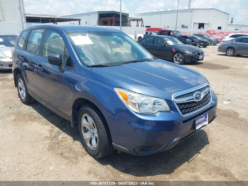 2014 SUBARU FORESTER 2.5I - JF2SJAACXEH437454