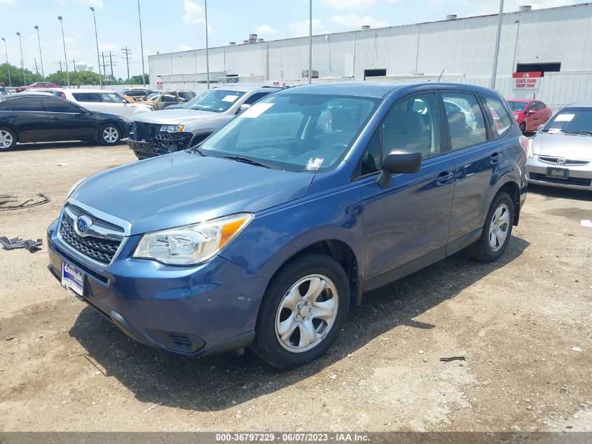 2014 SUBARU FORESTER 2.5I - JF2SJAACXEH437454