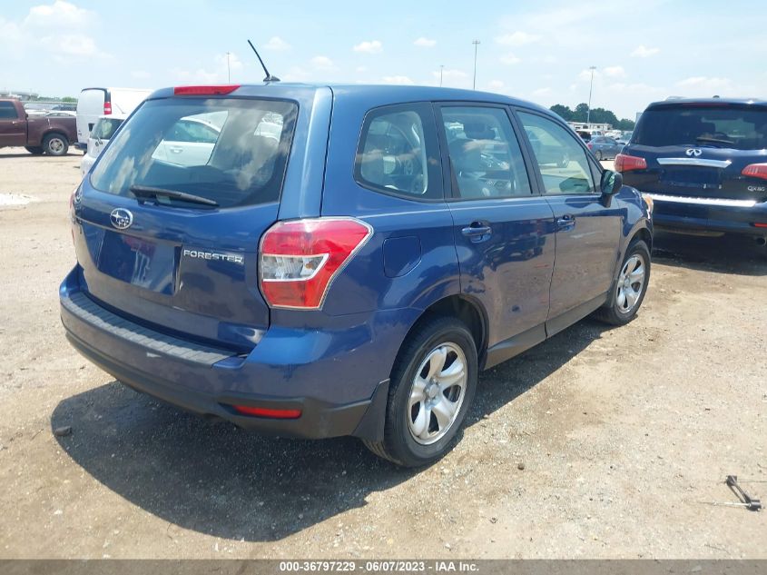 2014 SUBARU FORESTER 2.5I - JF2SJAACXEH437454