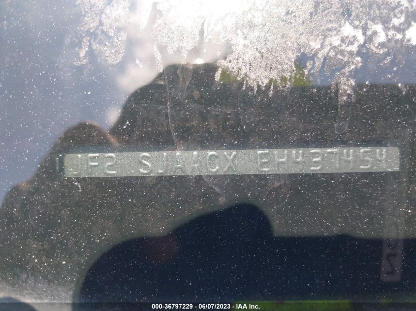 2014 SUBARU FORESTER 2.5I - JF2SJAACXEH437454