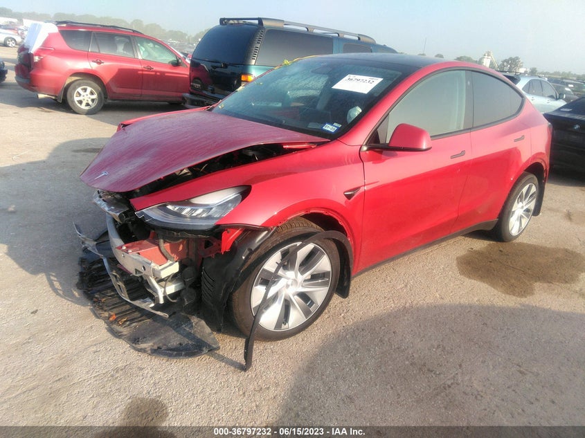 VIN 7SAYGDEE0PA059460 2023 TESLA MODEL Y
