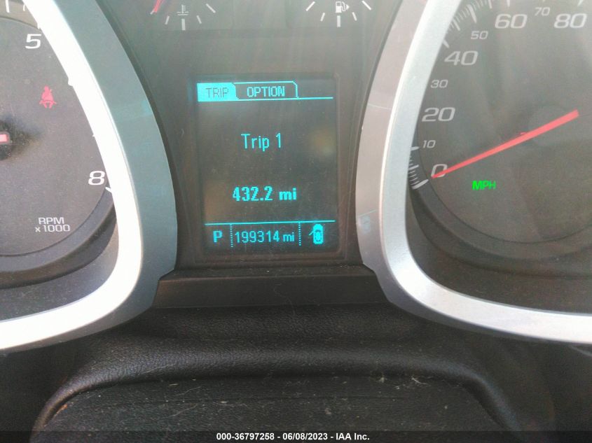 2013 CHEVROLET EQUINOX LTZ - 2GNALFEKXD6383975