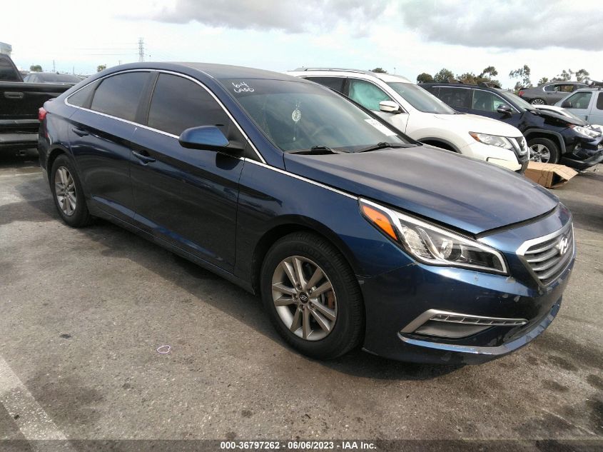 2015 HYUNDAI SONATA 2.4L SE - 5NPE24AF6FH169395