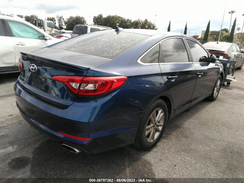 2015 HYUNDAI SONATA 2.4L SE - 5NPE24AF6FH169395