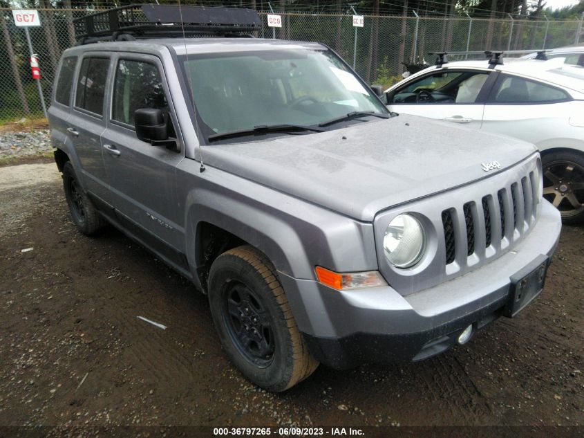 2016 JEEP PATRIOT SPORT - 1C4NJRBB8GD753381