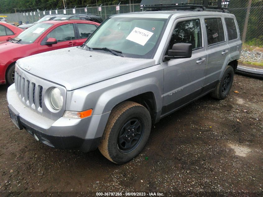 2016 JEEP PATRIOT SPORT - 1C4NJRBB8GD753381