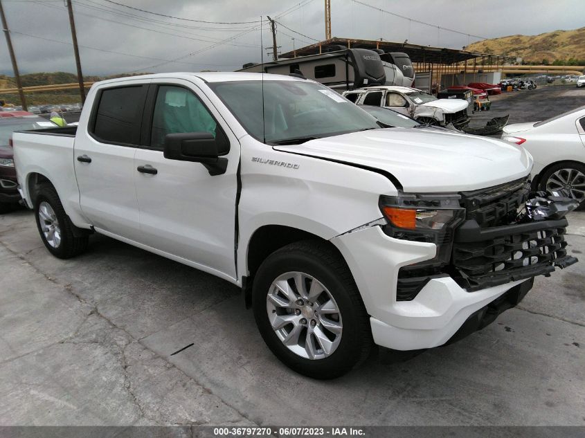 2022 CHEVROLET SILVERADO 1500 CUSTOM - 1GCPABEK3NZ599464