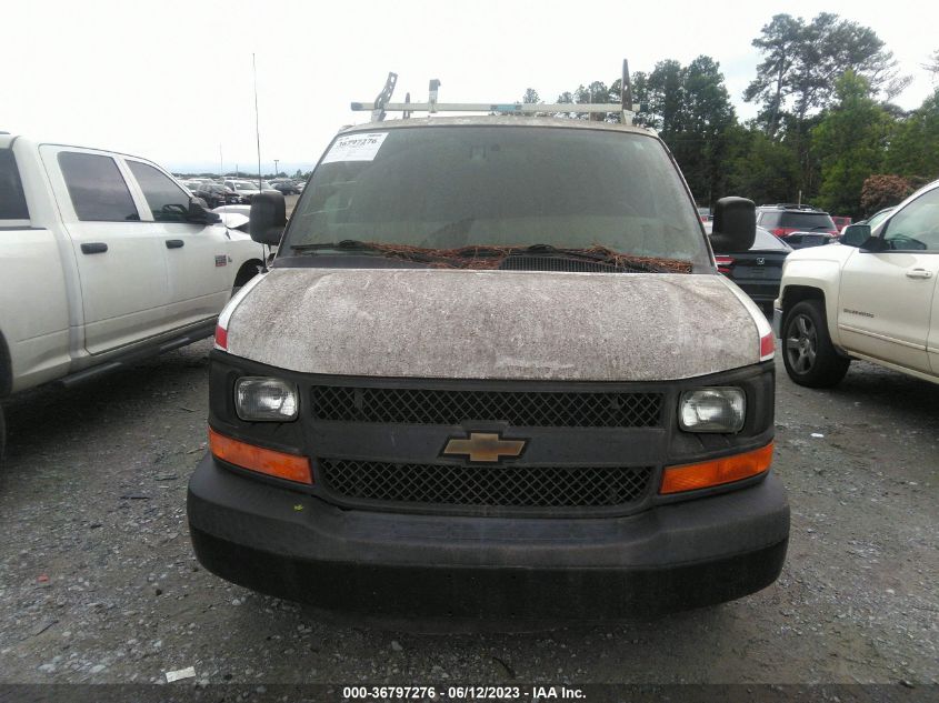 2014 CHEVROLET EXPRESS CARGO VAN - 1GCSGAFX1E1200546