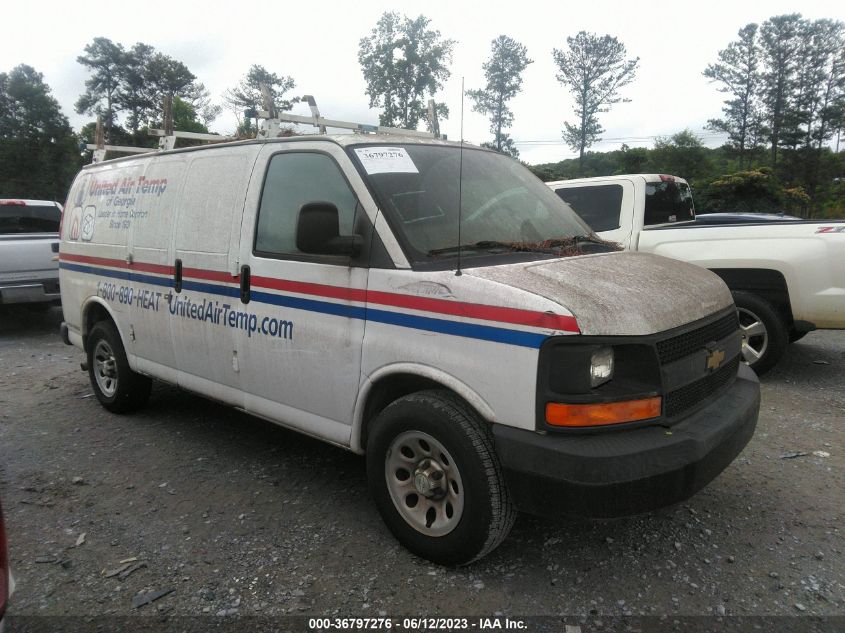 2014 CHEVROLET EXPRESS CARGO VAN - 1GCSGAFX1E1200546