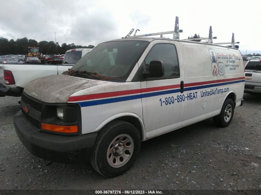 2014 CHEVROLET EXPRESS CARGO VAN - 1GCSGAFX1E1200546