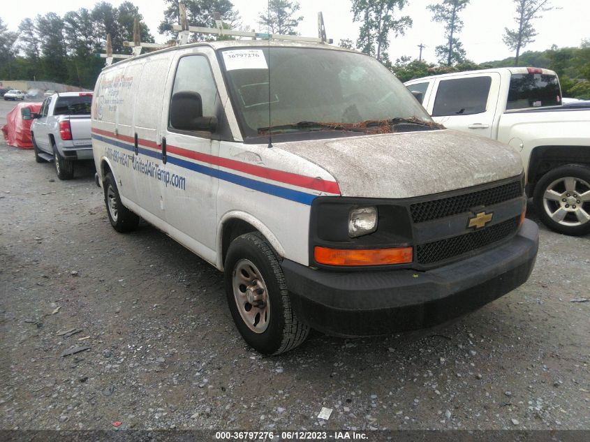2014 CHEVROLET EXPRESS CARGO VAN - 1GCSGAFX1E1200546