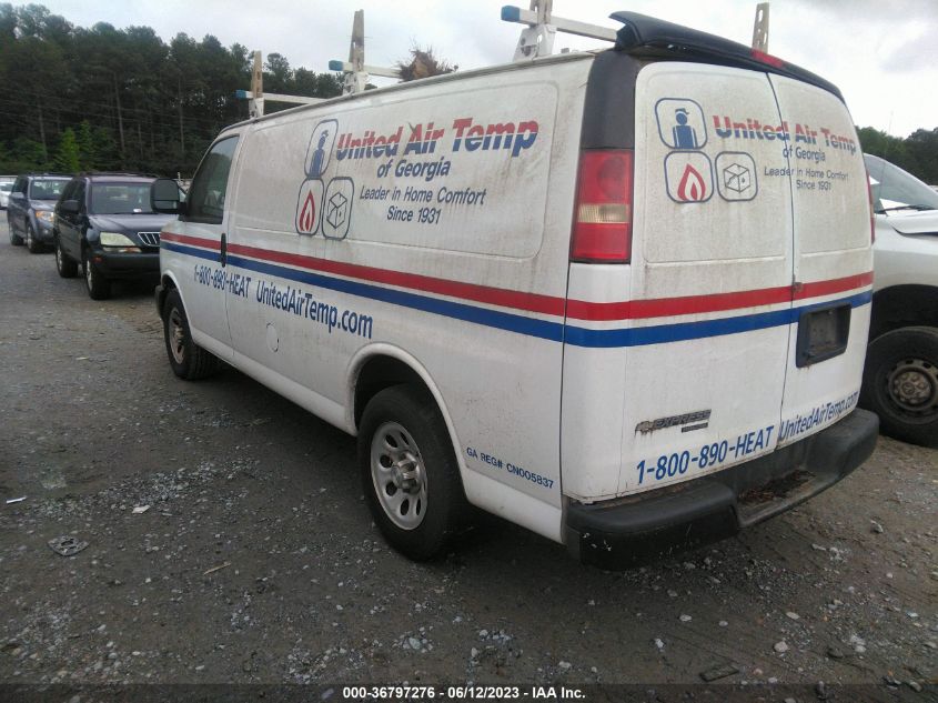 2014 CHEVROLET EXPRESS CARGO VAN - 1GCSGAFX1E1200546
