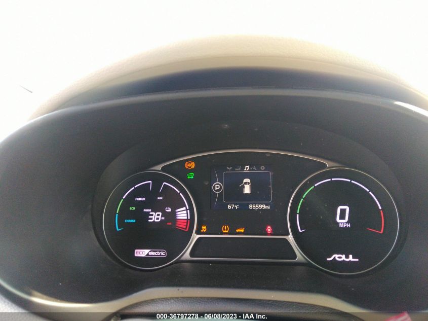 2015 KIA SOUL EV + KNDJX3AE0F7001533