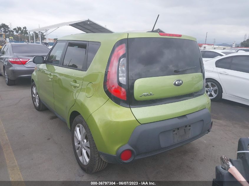 2015 KIA SOUL + - KNDJP3A50F7749876
