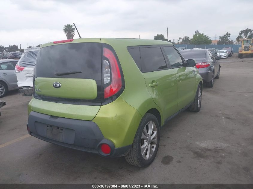 2015 KIA SOUL + - KNDJP3A50F7749876