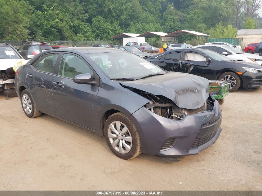 2015 TOYOTA COROLLA L/LE/LE PLS/PRM/S/S PLS - 2T1BURHE3FC303516