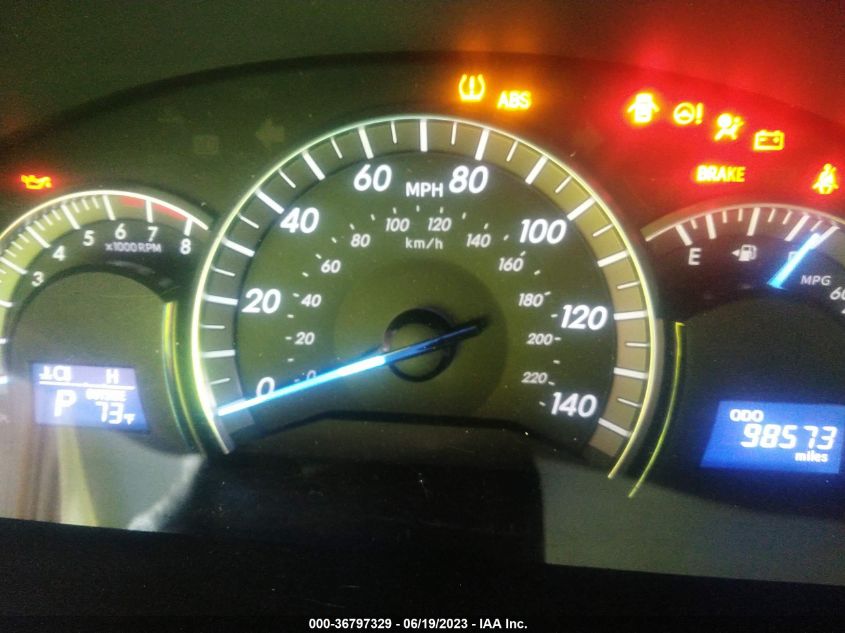 2013 TOYOTA CAMRY L/LE/SE/XLE - 4T1BF1FK0DU713707