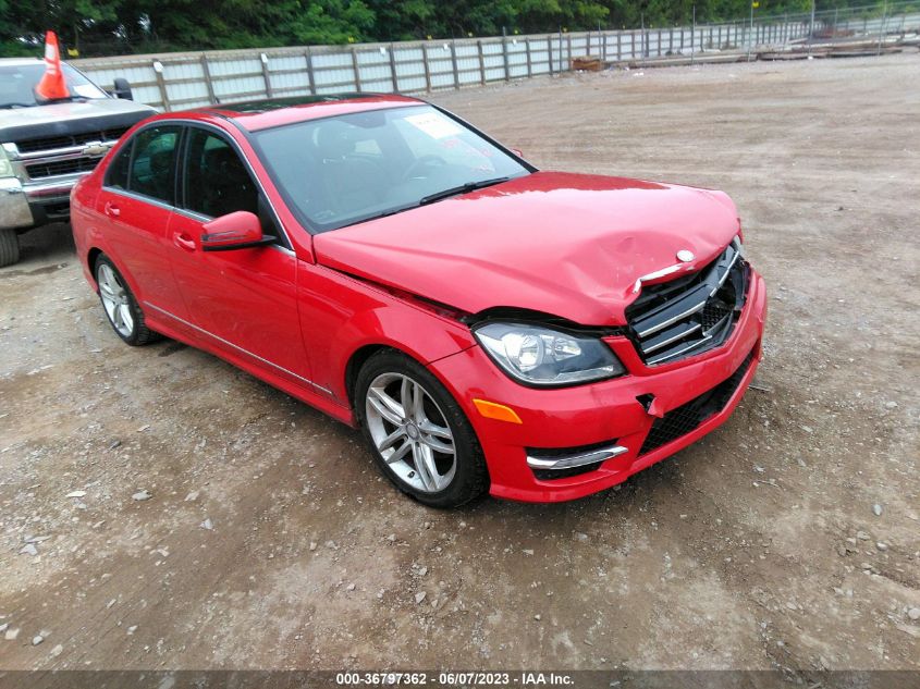 2014 MERCEDES-BENZ C-CLASS C 250 - WDDGF4HB6EA952454