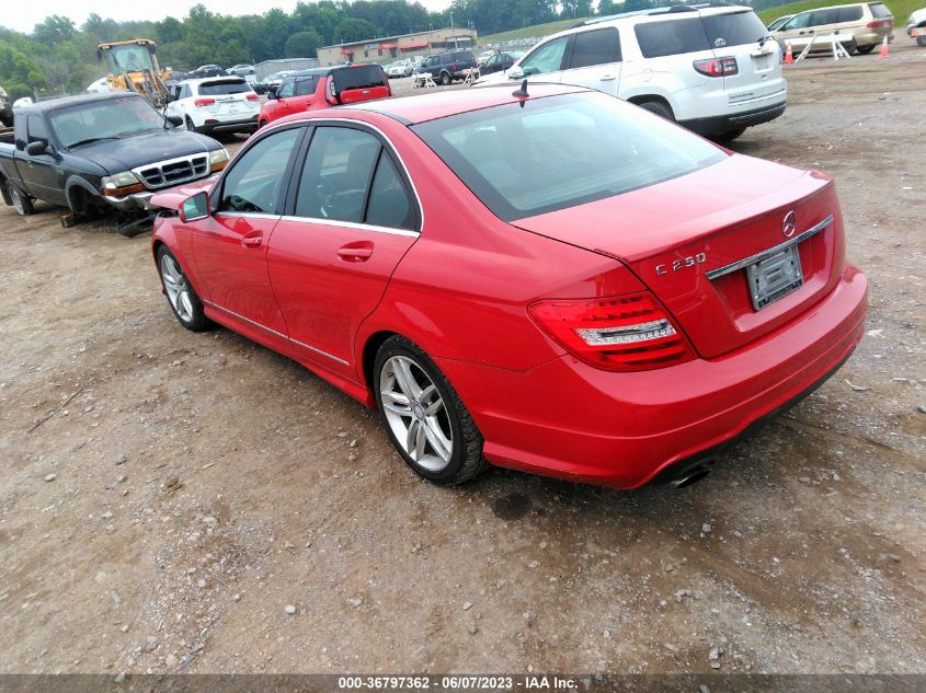 2014 MERCEDES-BENZ C-CLASS C 250 - WDDGF4HB6EA952454
