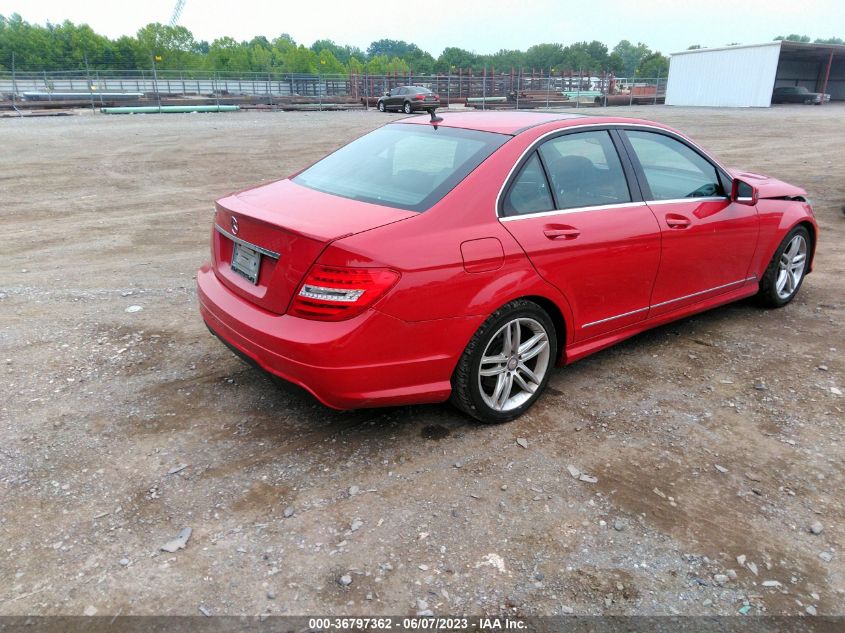 2014 MERCEDES-BENZ C-CLASS C 250 - WDDGF4HB6EA952454