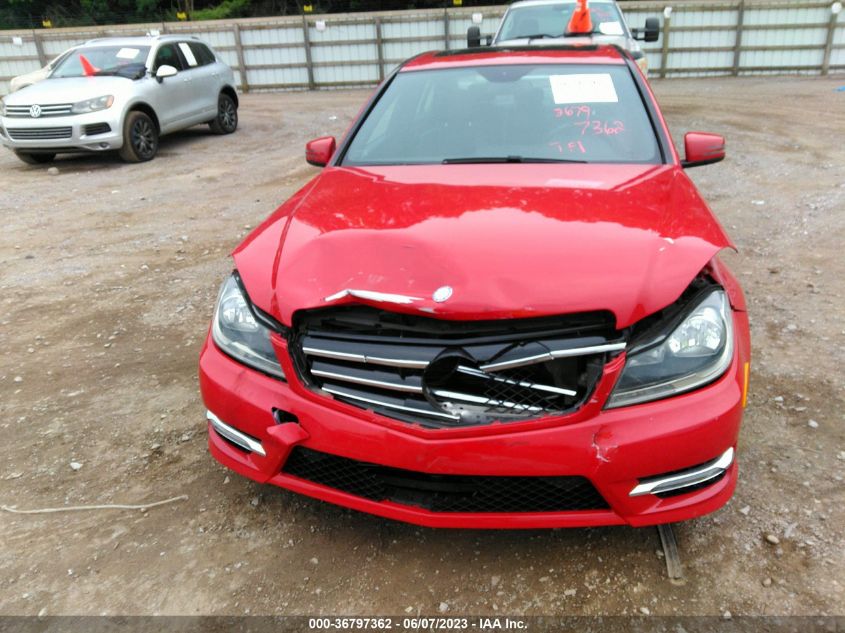 2014 MERCEDES-BENZ C-CLASS C 250 - WDDGF4HB6EA952454