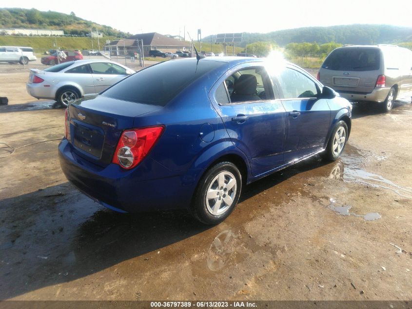 2014 CHEVROLET SONIC LS - 1G1JB5SH5E4130105
