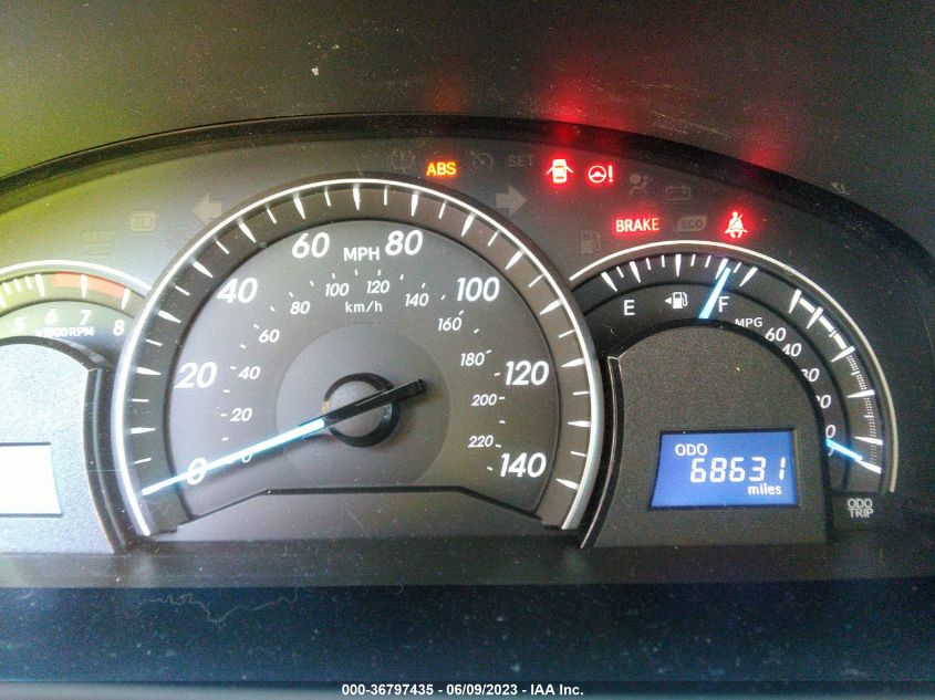 2014 TOYOTA CAMRY L/LE/XLE/SE/SE SPORT - 4T4BF1FK2ER348406