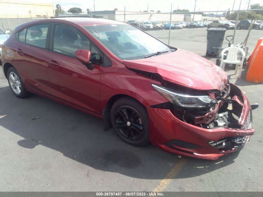 2018 CHEVROLET CRUZE LT - 3G1BE6SM1JS566331