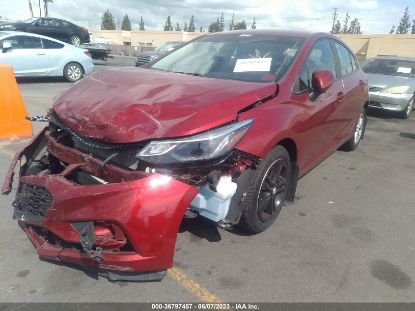 2018 CHEVROLET CRUZE LT - 3G1BE6SM1JS566331