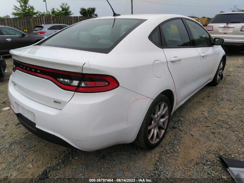 2013 DODGE DART SXT - 1C3CDFBA6DD104621
