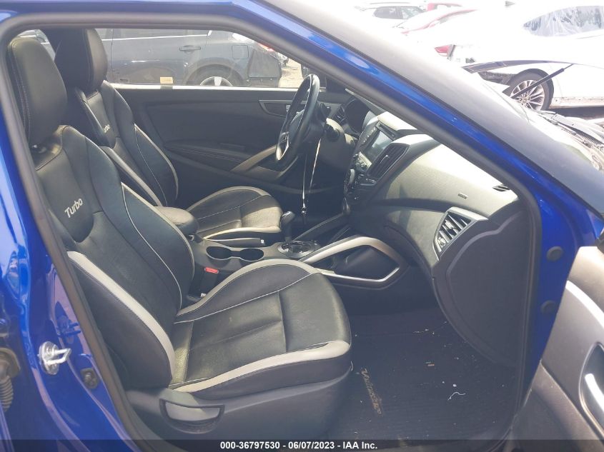 2014 HYUNDAI VELOSTER TURBO - KMHTC6AE0EU190167