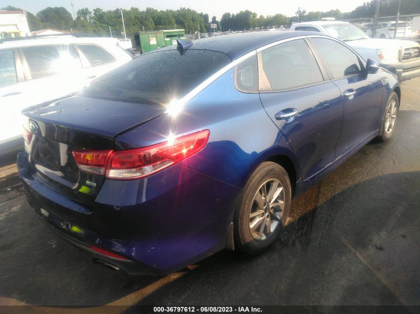 2016 KIA OPTIMA LX TURBO - 5XXGT4L1XGG092177