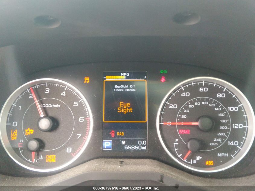 2019 SUBARU ASCENT PREMIUM - 4S4WMAHD6K3460269