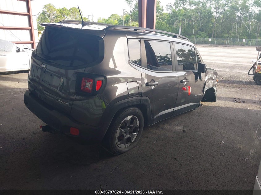 VIN ZACCJBAB2HPE45531 2017 JEEP RENEGADE SPORT