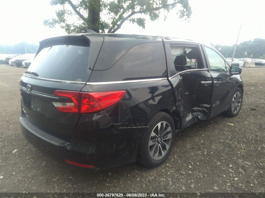 2021 HONDA ODYSSEY EX-L - 5FNRL6H70MB027726