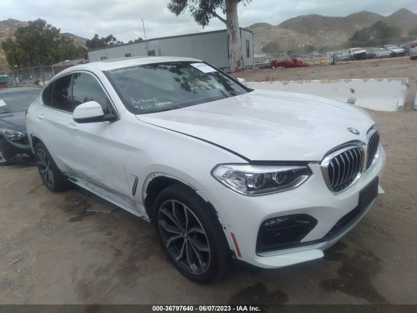 2021 BMW X4 XDRIVE30I - 5UX2V1C07M9G49387