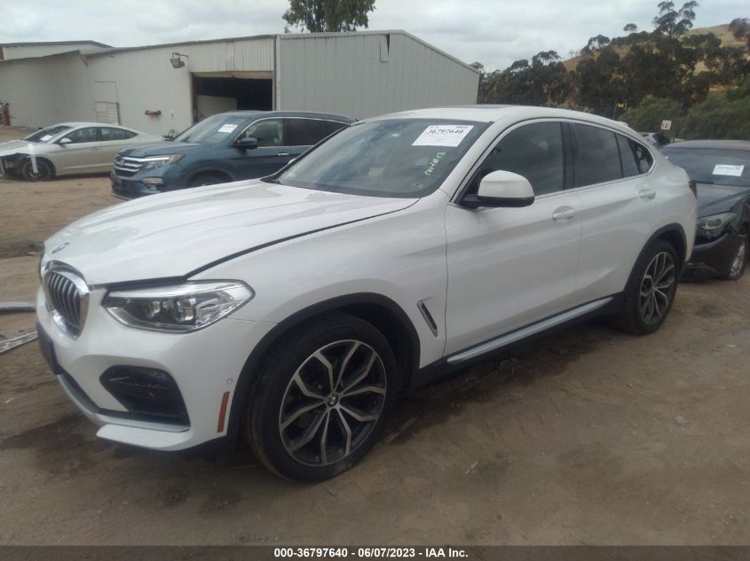 2021 BMW X4 XDRIVE30I - 5UX2V1C07M9G49387