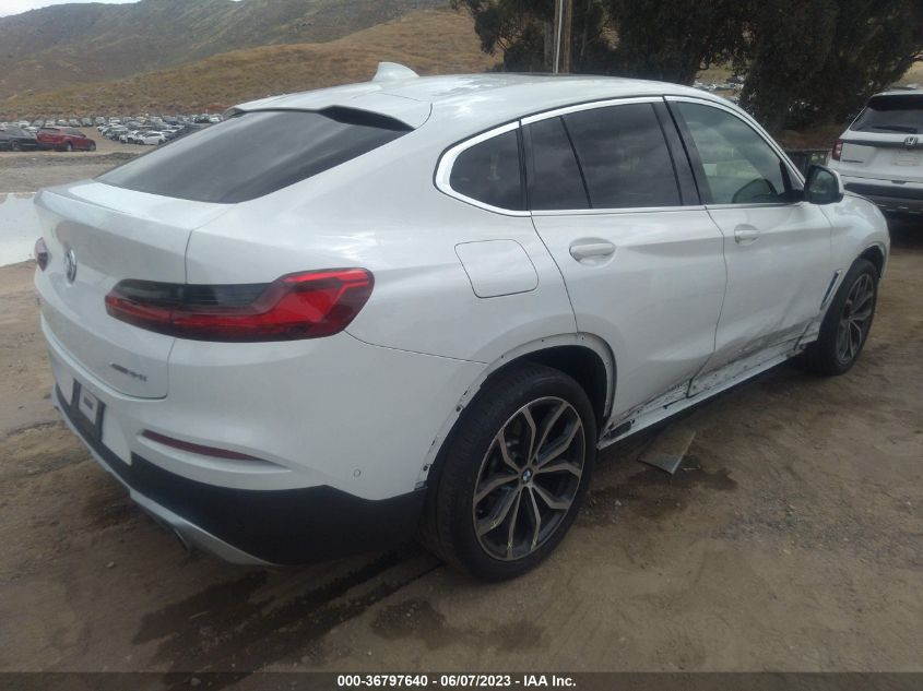 2021 BMW X4 XDRIVE30I - 5UX2V1C07M9G49387