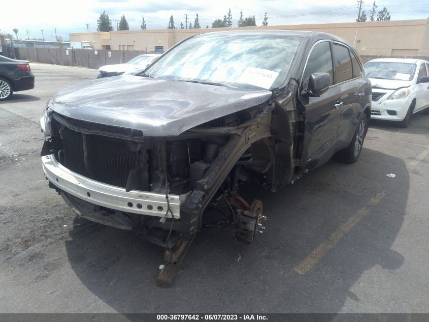 2014 ACURA MDX TECH PKG - 5FRYD4H41EB042755