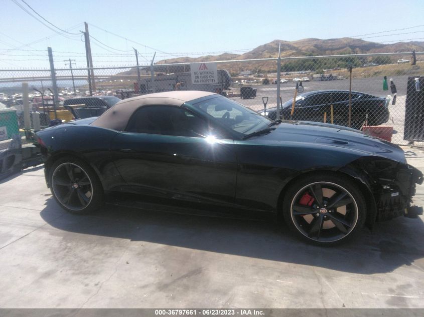 2016 JAGUAR F-TYPE R - SAJWJ6HL1GMK34029