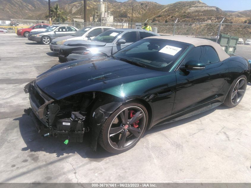2016 JAGUAR F-TYPE R - SAJWJ6HL1GMK34029