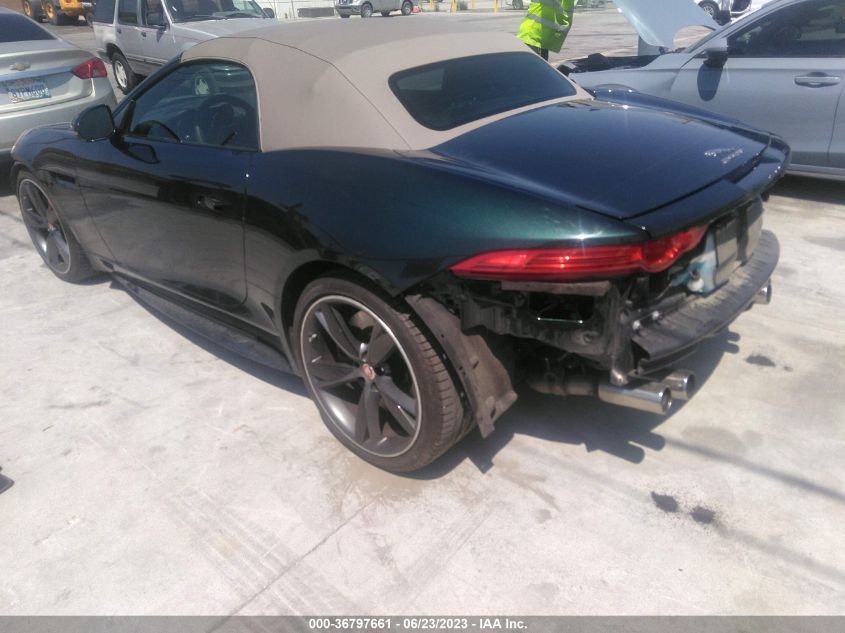 2016 JAGUAR F-TYPE R - SAJWJ6HL1GMK34029