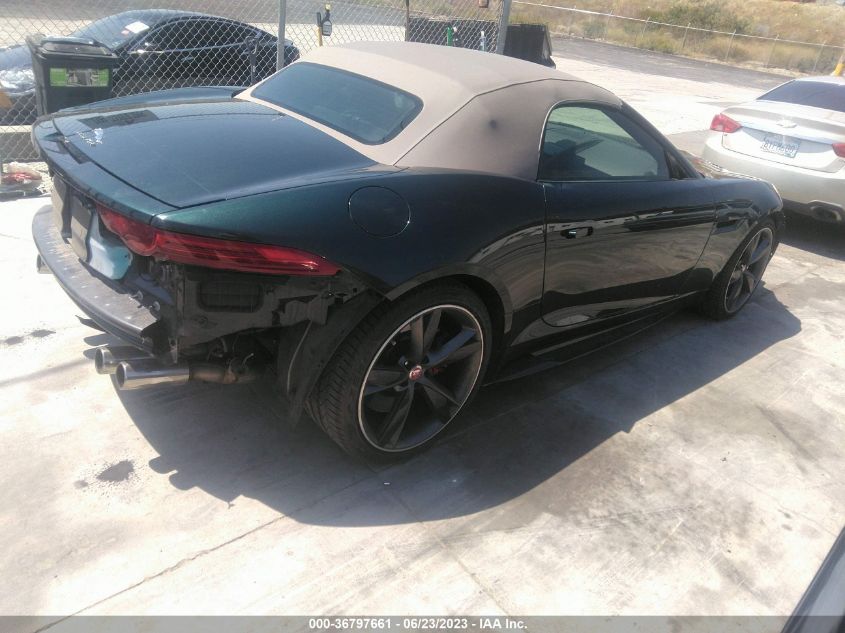 2016 JAGUAR F-TYPE R - SAJWJ6HL1GMK34029