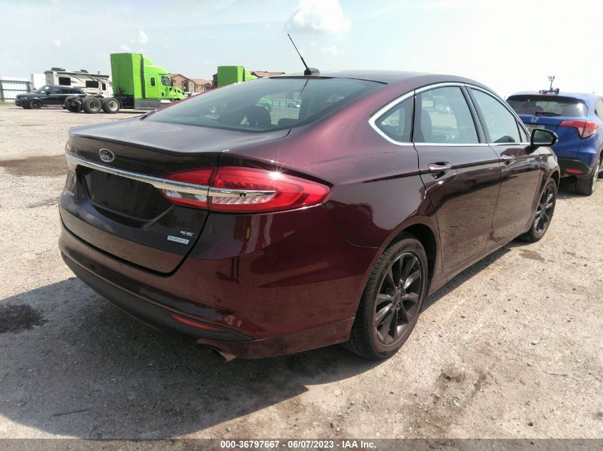 2017 FORD FUSION SE - 3FA6P0HD1HR156806