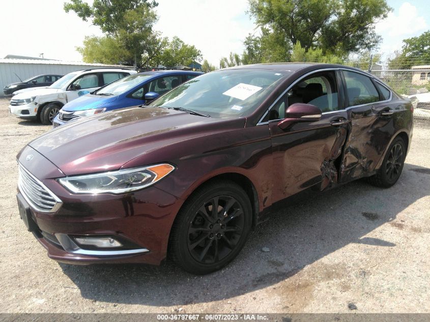 2017 FORD FUSION SE - 3FA6P0HD1HR156806