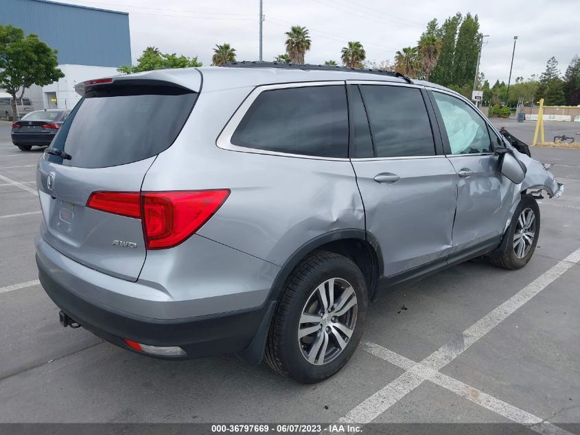 2017 HONDA PILOT EX-L - 5FNYF6H6XHB093359
