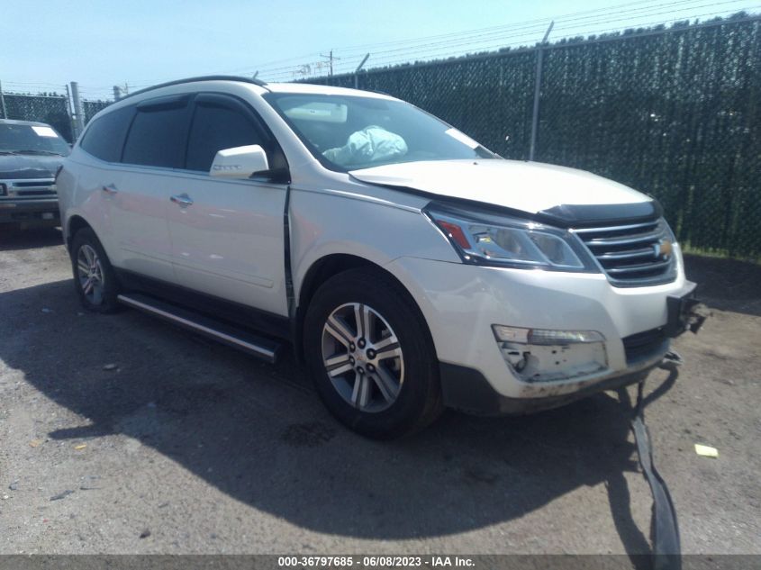 2015 CHEVROLET TRAVERSE LT - 1GNKRHKD0FJ155560