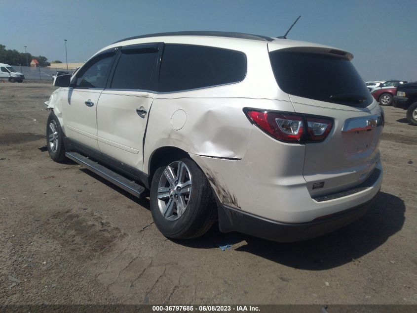 2015 CHEVROLET TRAVERSE LT - 1GNKRHKD0FJ155560