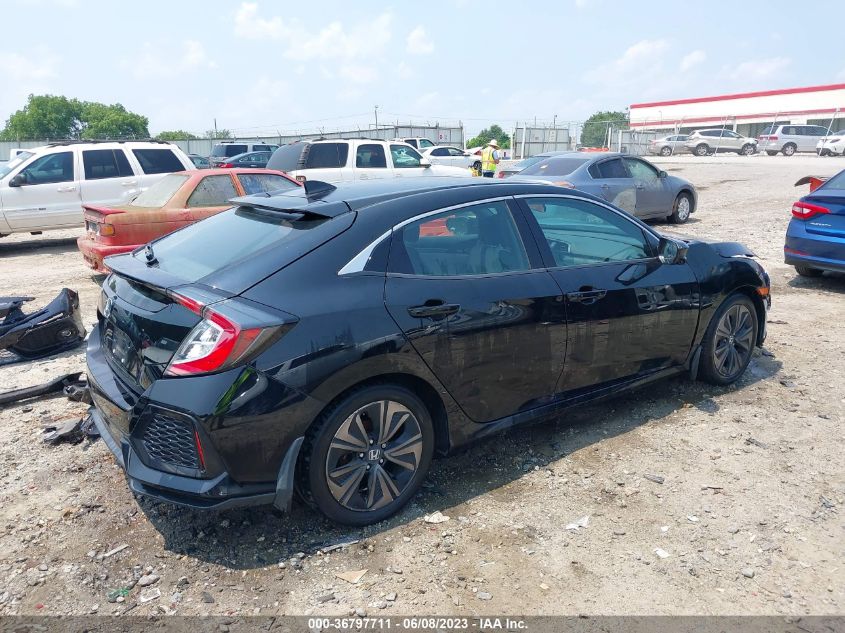 2018 HONDA CIVIC HATCHBACK EX - SHHFK7H50JU219569