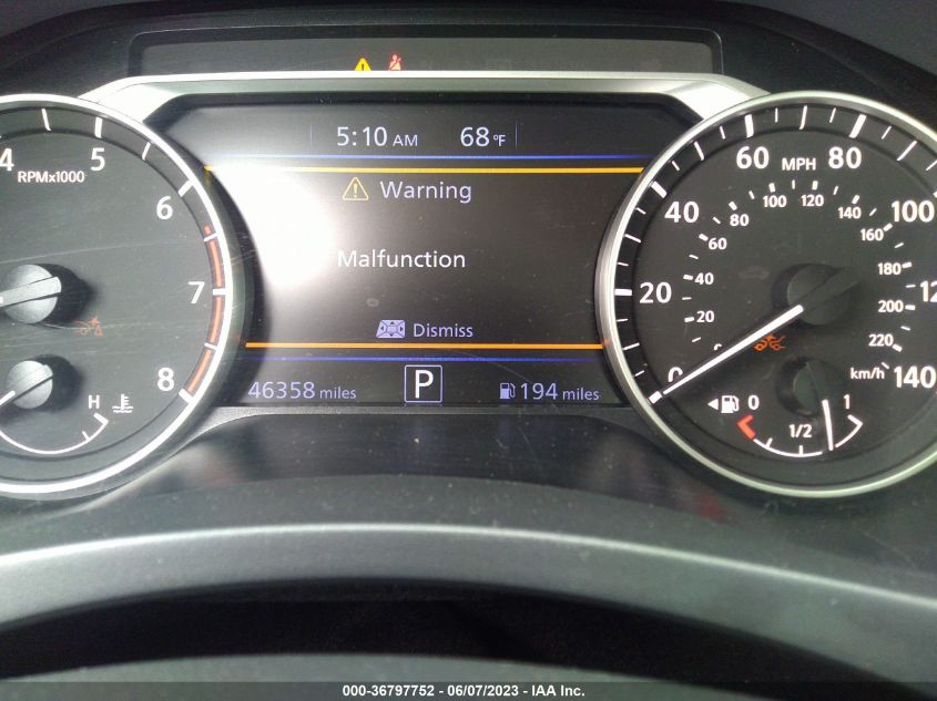 2021 NISSAN ALTIMA 2.5 SR - 1N4BL4CVXMN387010